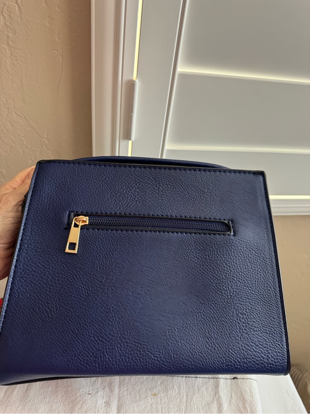 Crossbody Bag with Colorful Strap - Picture 3 of 6